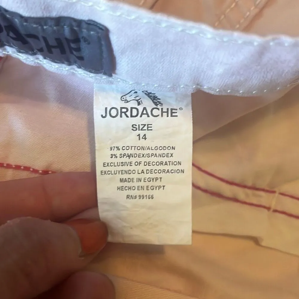 Jordache Vintage Baby Pink High Rise Straight Leg Pants Size 14 NWT NOS - Image 7
