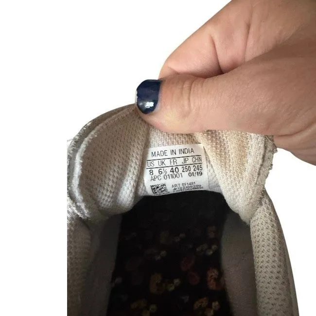 Adidas Stan Smith Floral Heel Sneakers Size 8 - Image 7