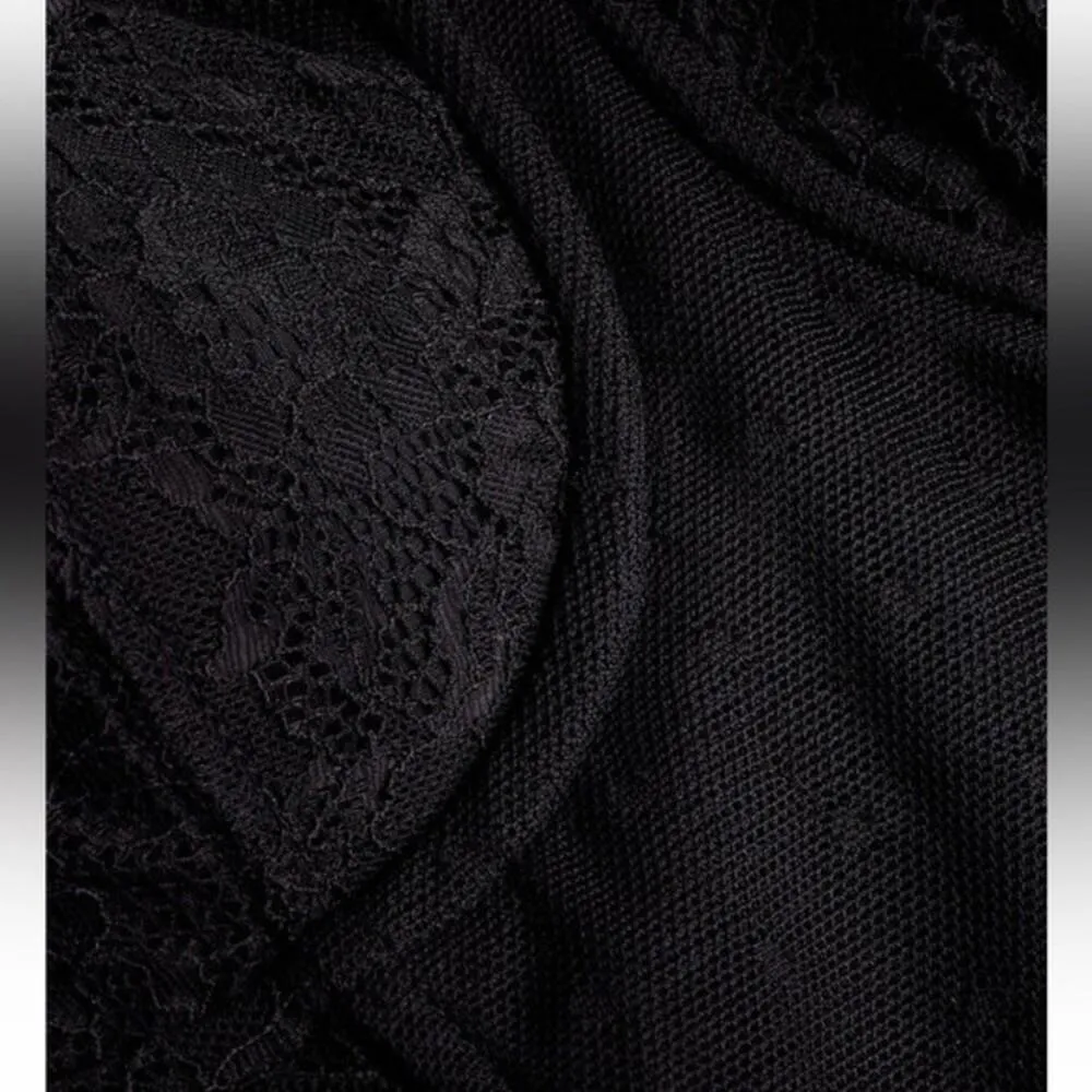 Express Lace Strappy Bustier Cropped - Image 5