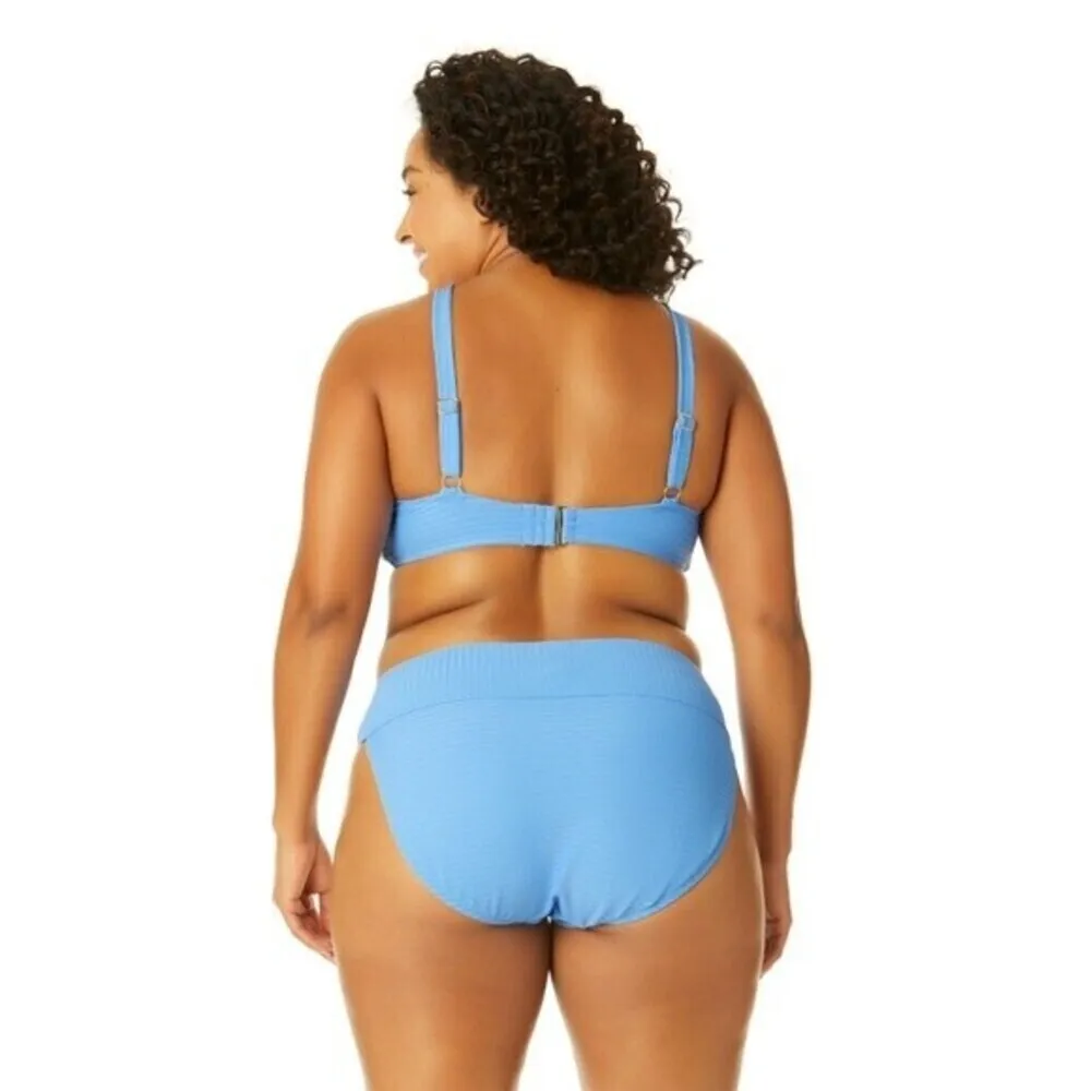 Women's Rib Bikini Swim Top & Bottom size 2X. - Image 4