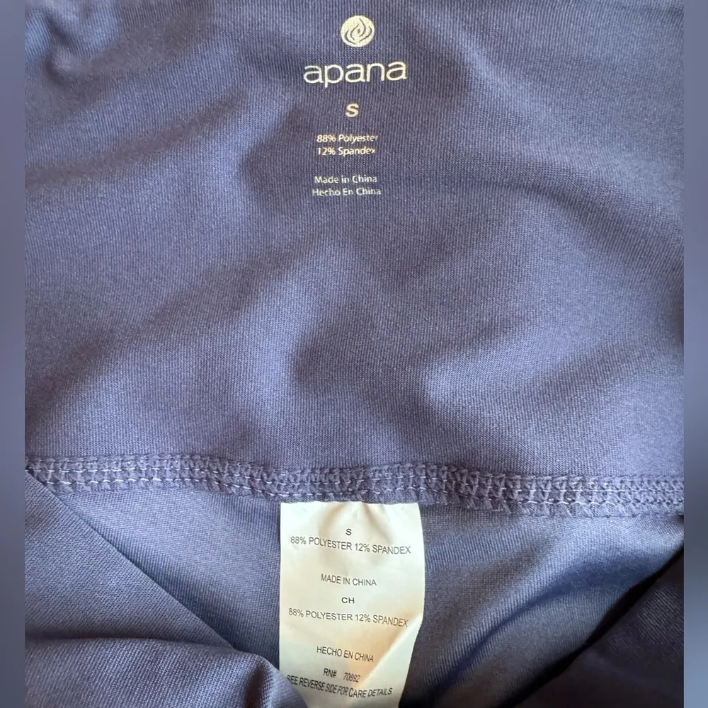 NWT APANA Yoga Lifestyle Extended Waistband Leggings - Size Small - Image 9