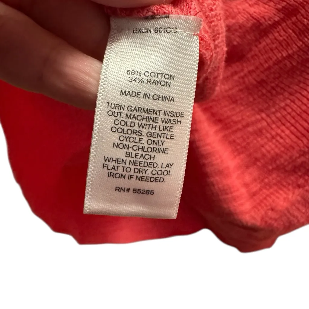 Express Pink Coral Twist Front Sweater - Image 4