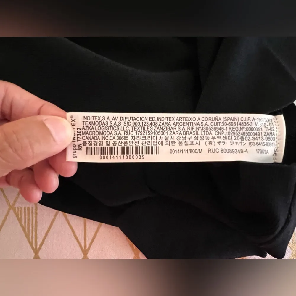 ZARA NWT Knit Ribbed Straight Ruffle Bodycon Skirt Size M - Image 10