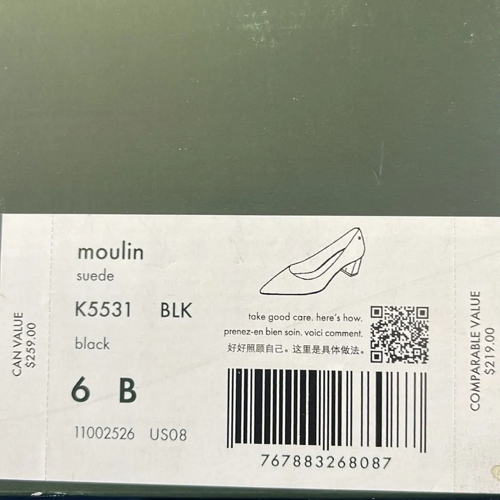 KATE SPADE Moulin Suede Black Pumps - Image 6