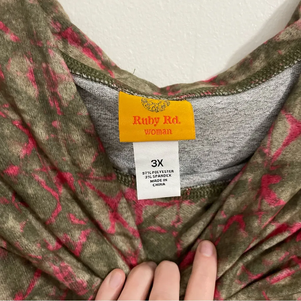 NWT Ruby Road All Cozy Blouse | Size: 3X - Image 5