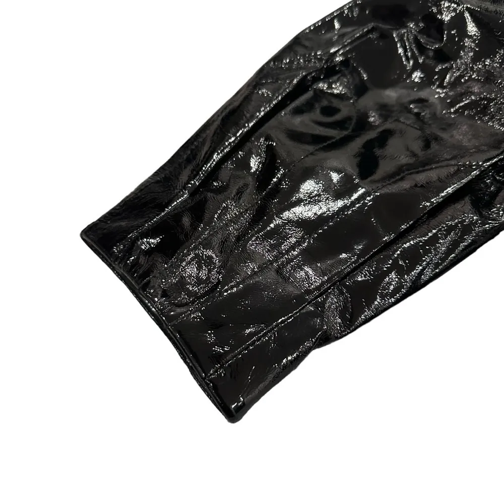 NWOT Lita By Ciara Revolve leather cropped sweatshirt - Image 12