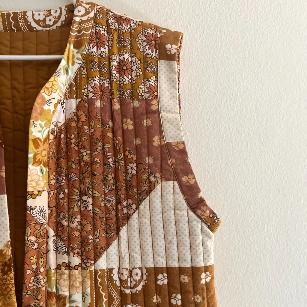 Spell x Free People Cha Cha Vest Orange Size L - Image 2