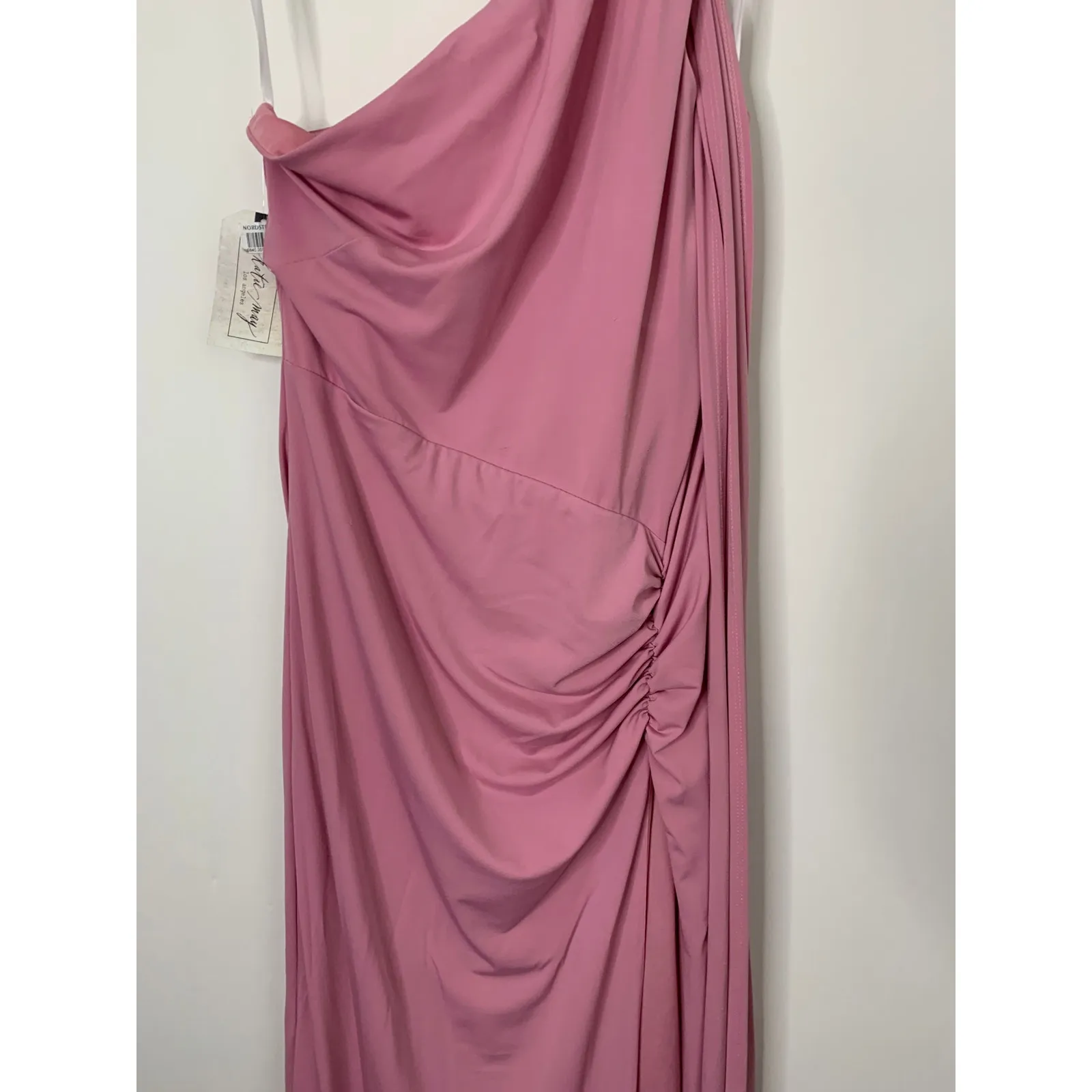 Katie May Raising the Bar Ruched One-Shoulder Gown Womens Medium New - Image 11