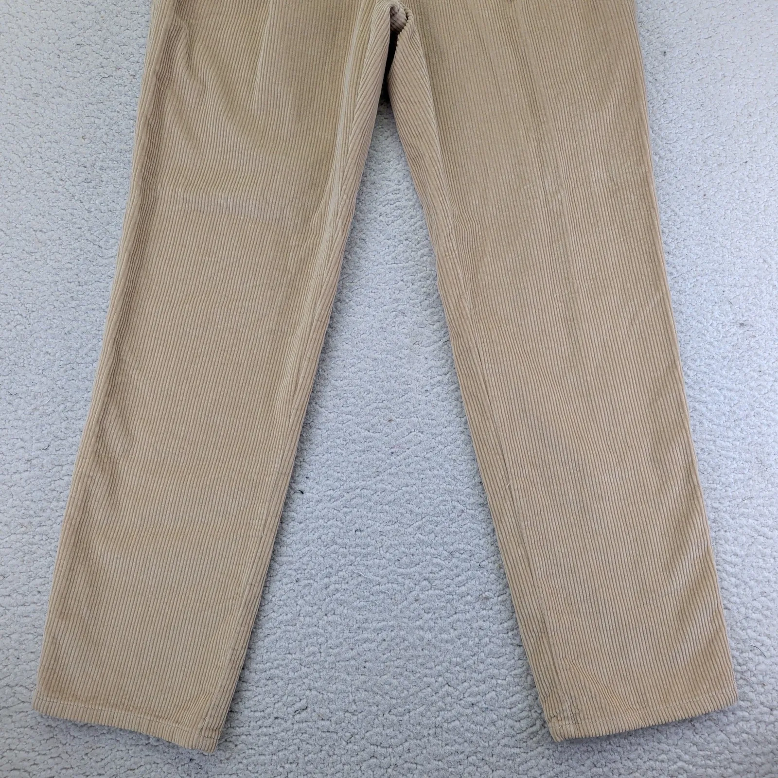 Aritzia Wilfred Free Lennox Corduroy Pant Women 6 Pleated Straight Leg Tan 75456 - Image 7