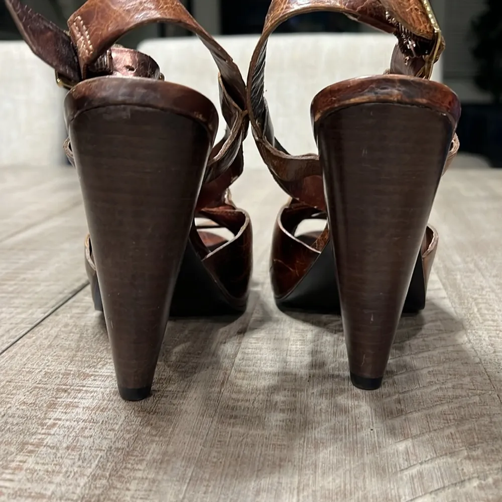 Carlos Santana Strappy Brown Heels! 🎉 - Image 5