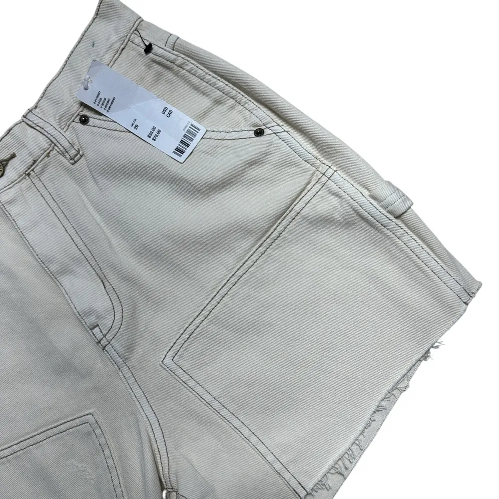 Urban Outfitters BDG High Rise Carpenter Denim Shorts Womens 29 - Image 3