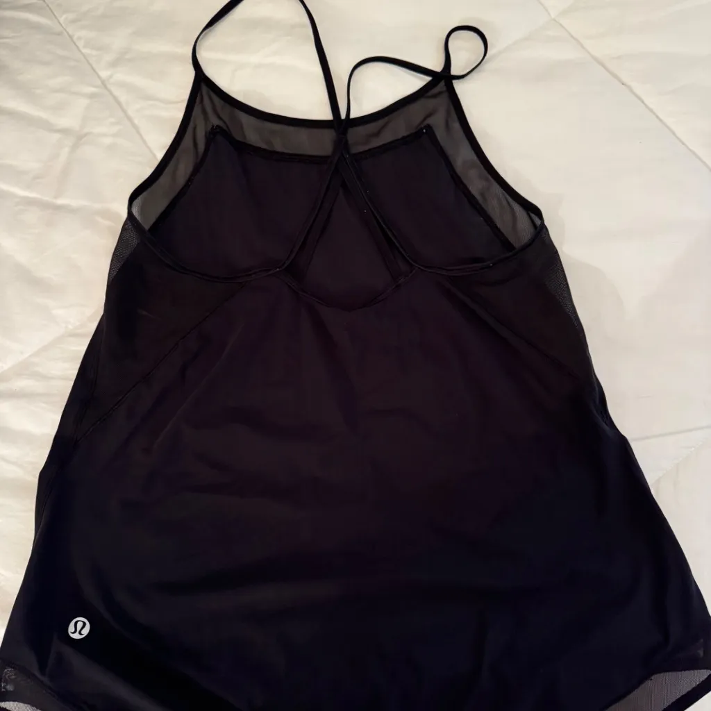 Lululemon Mix & Mesh Tank Black - Image 4