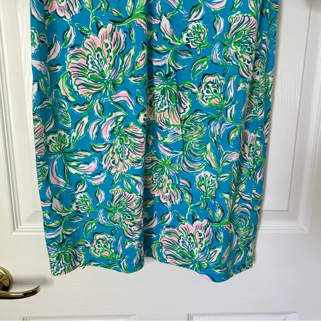 Lilly Pulitzer Tessa dress in Cumulus Blue Chick Magnet Small - Image 6
