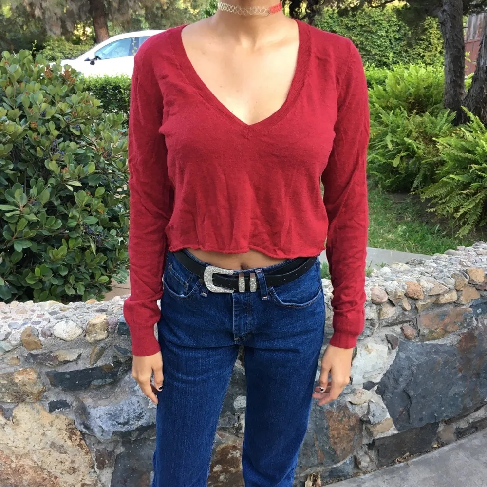 V neck crop top - Image 6