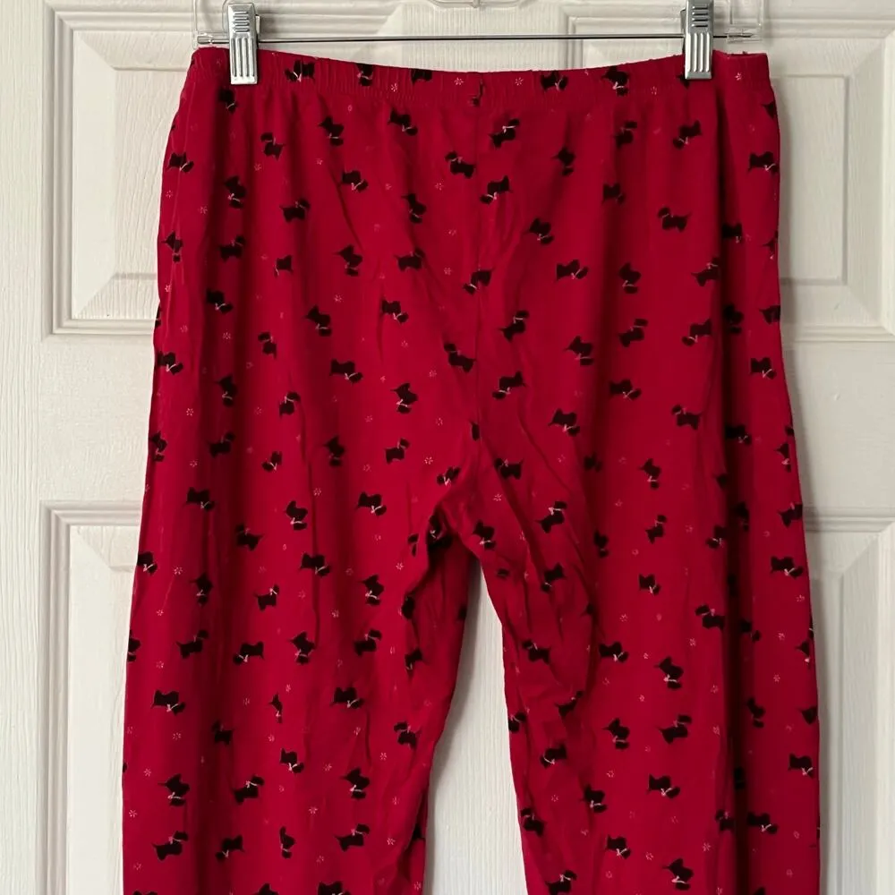 Scottie Dog Pajama Pants - Size S - Image 4