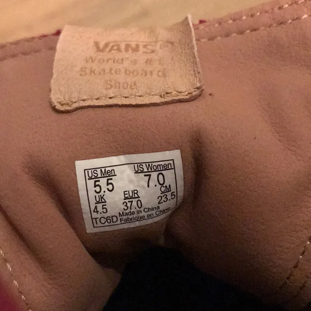 Vans  Cranberry Italian Weave Collection Multicolor Hightop Sneakers - Image 5