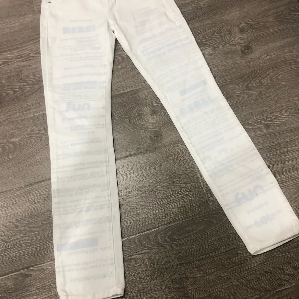 Anthropologie Each x Other “Rebel” Printed Skinny Jeans 29 - Image 3