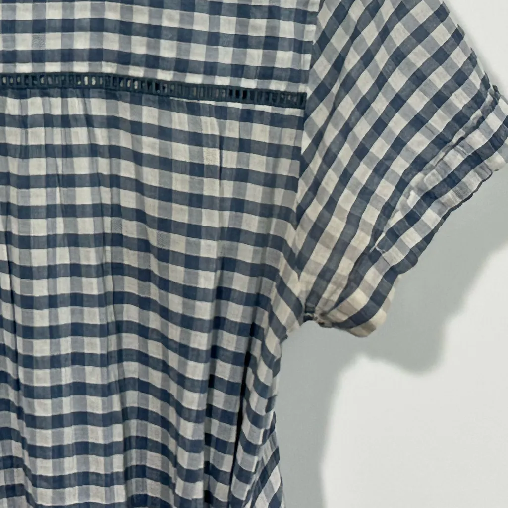 Maeve by Anthropologie Gingham Shirt Dress – Size 4 – With Slip - Image 7