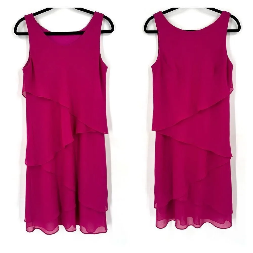 NWT Ursula of Switzerland Mother Of the Bride Dress English Rose Pink‎ Size 8 Pink - Image 12