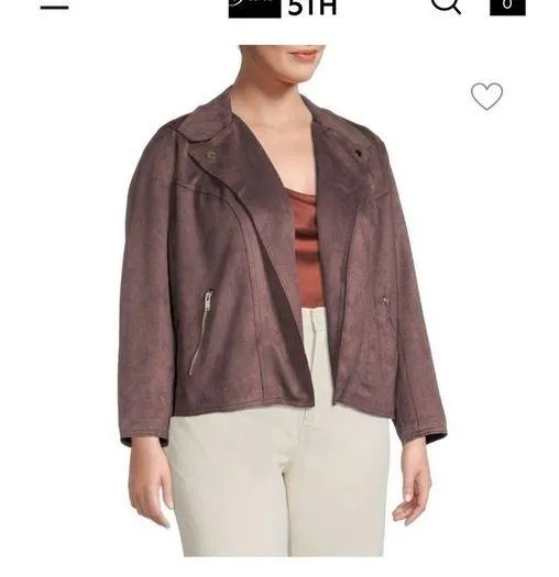 Suede Philosophy Jacket Size XL - Image 3