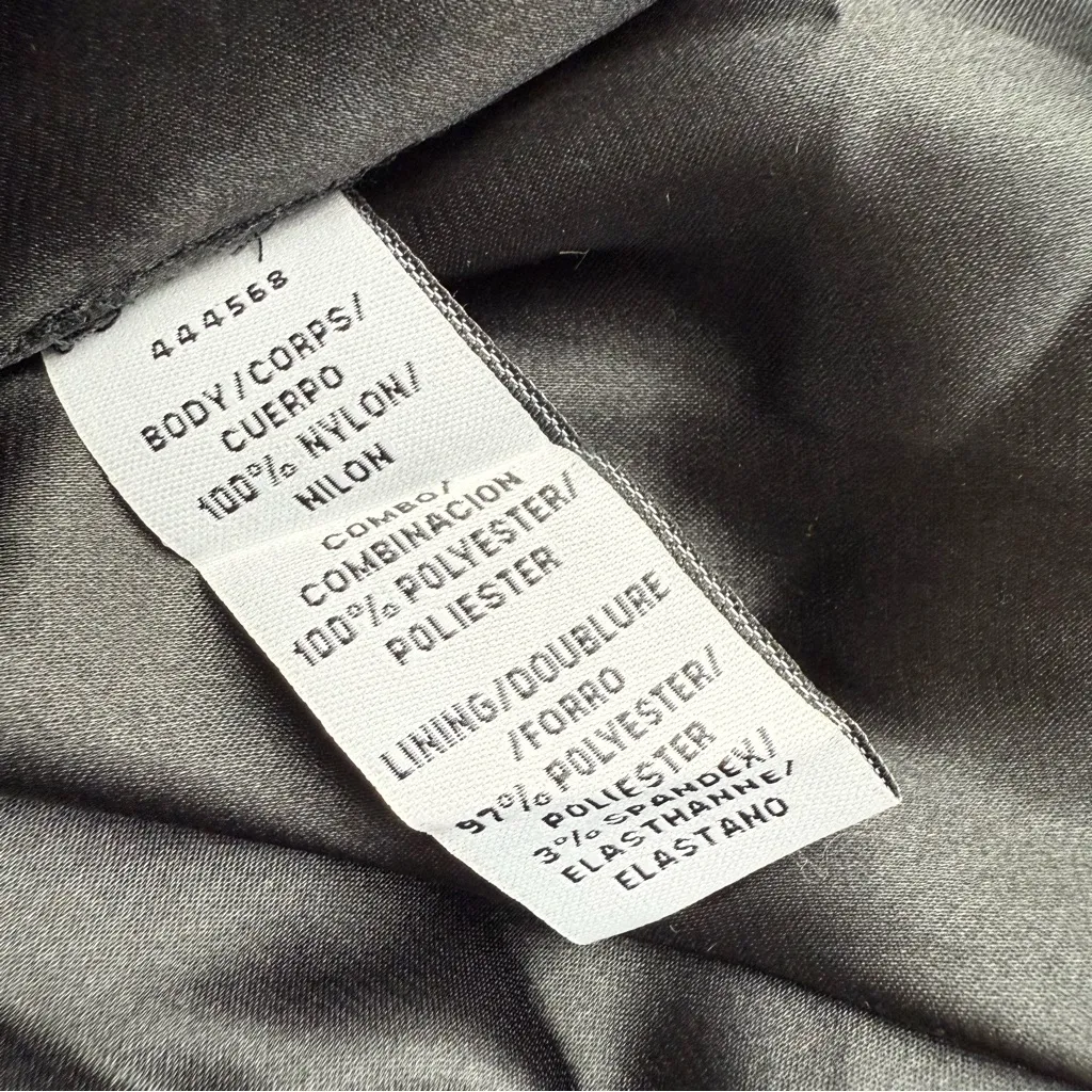 Monique Lhuillier Crochet Lace Trumpet Gown Dress Black Sz 4 NWT - Image 14