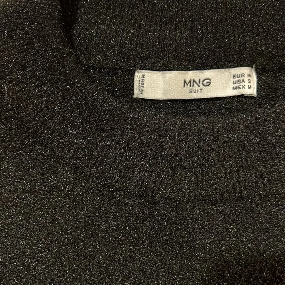 Mango MNG black puff shoulder sweater - Image 10