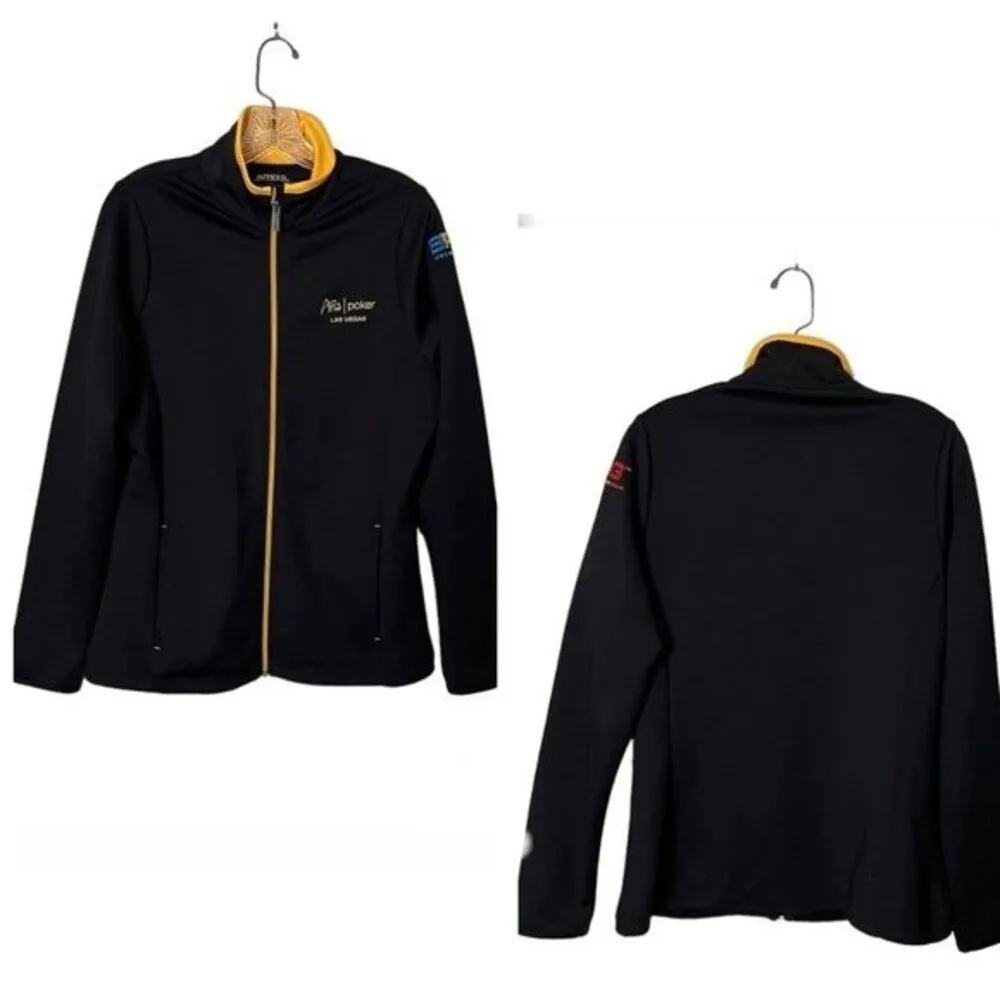 ARIA POKER Las Vegas SPG Suited Poker Gear Black Jacket Womens Size Medium - Image 9
