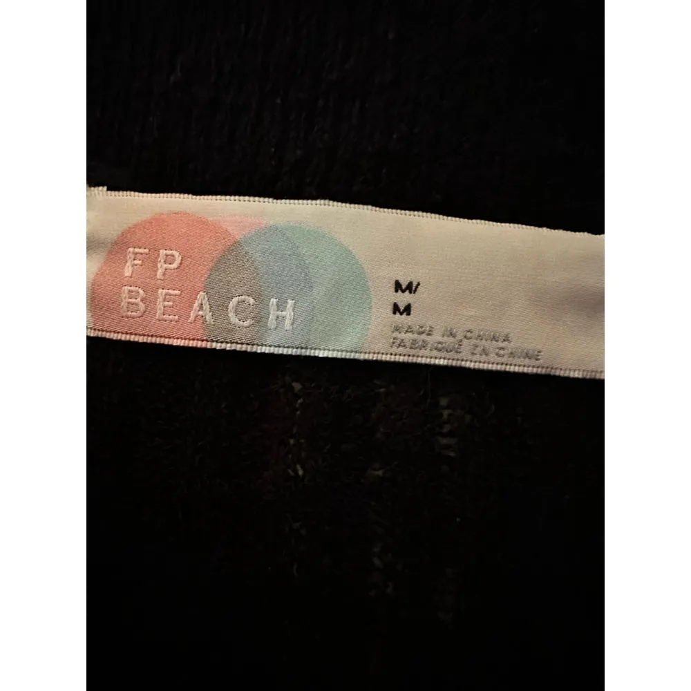 Free People Riding Waves Midi Sweater, Black Medium - Image 10