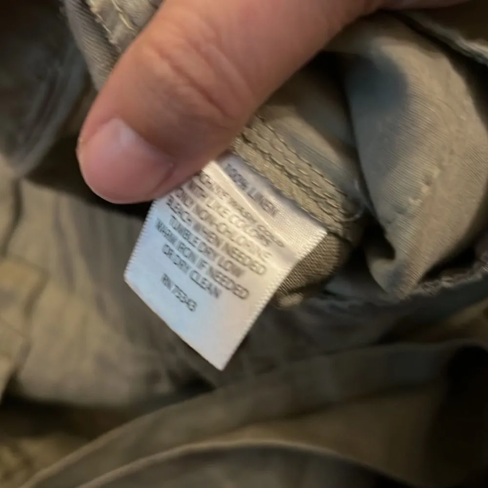 Cynthia rowley khaki linen skirt 12 - Image 6