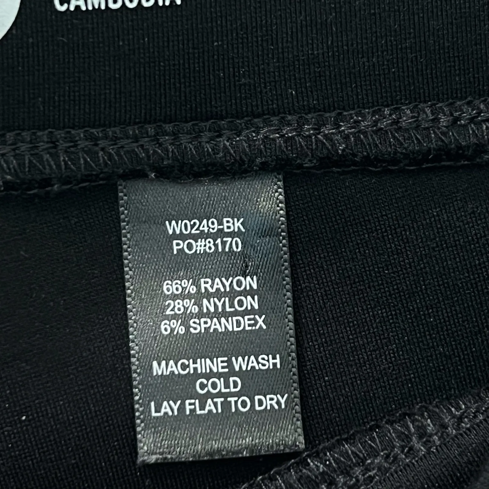 Betabrand Womens Black Straight Leg Pants Stretch Size Medium Ankle Length - Image 10