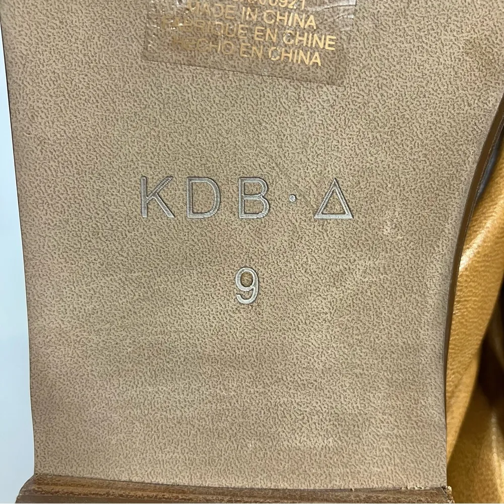 Kelsi Dagger Brooklyn turnstyle woven sling back sandals size 9 trendy casual - Image 8