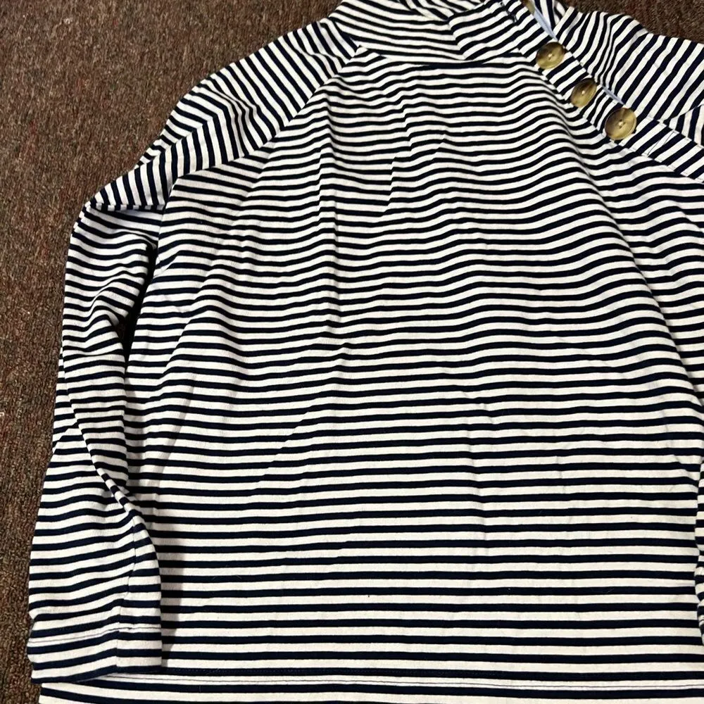 Vineyard vines small striped blouse - Image 3