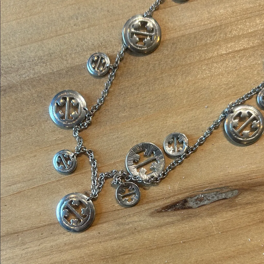 Tory Burch Miller Medallion Station Necklace - Image 5