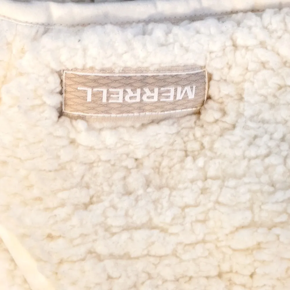 MERRELL Women’s Hiberbate Full Zip Sherpa Jacket Cloud Dancer Size XXL NEW - Image 7