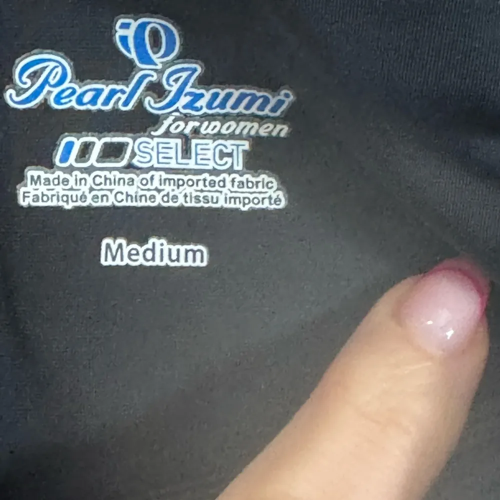 Pearl Izumi Select Womens Black Cycling Shorts M Padded Stretch Compression NWOT - Image 4