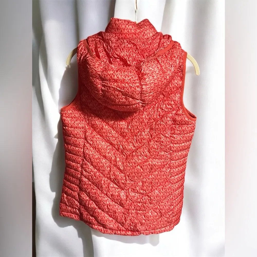 Michael Kors coral  Quilted Vest - Image 2