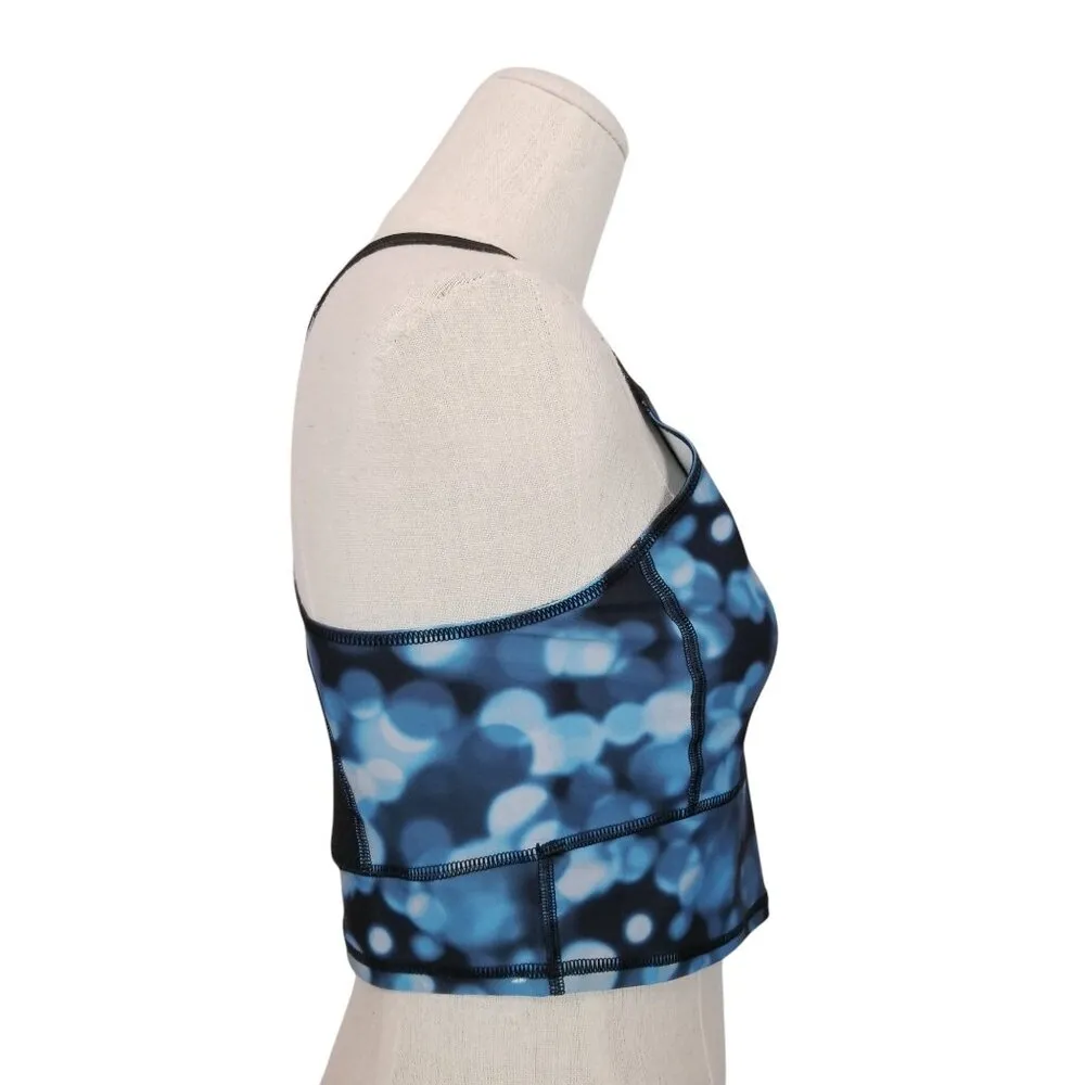 Sweaty Betty x ModelFit Homestraight Crop Blue Sz Small - Image 4