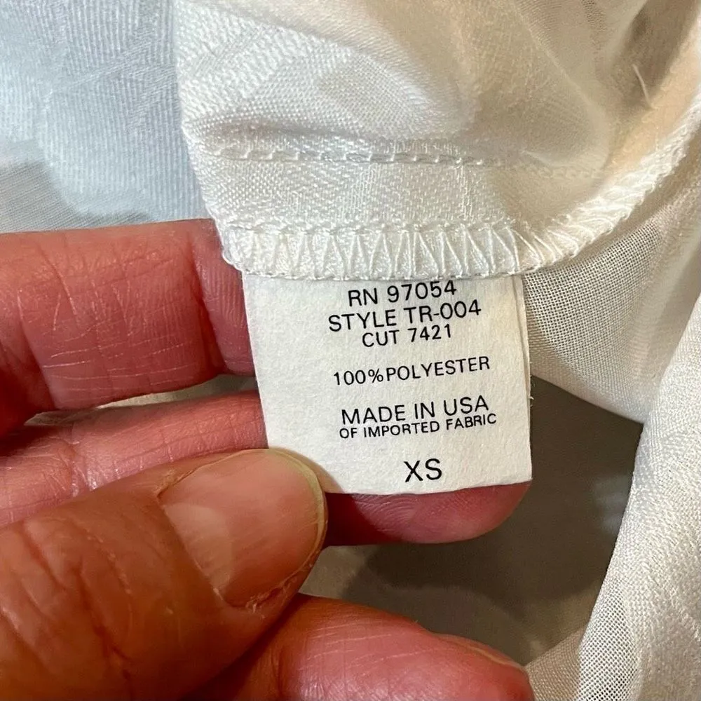 Three Eighty Two  Sleeveless Floral Wrap Blouse XS - Image 11