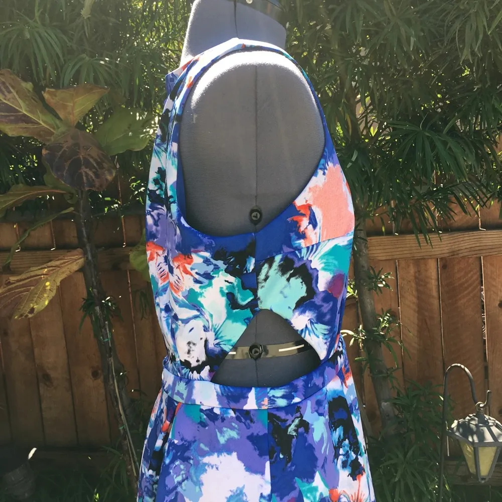 Nicole by Nicole Miller blue floral dress (8) - Image 5