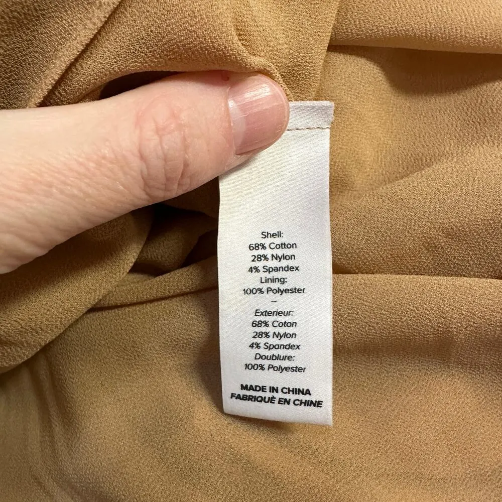 NEW Cinq a Sept Rina Dress Sahara Tan - Image 8