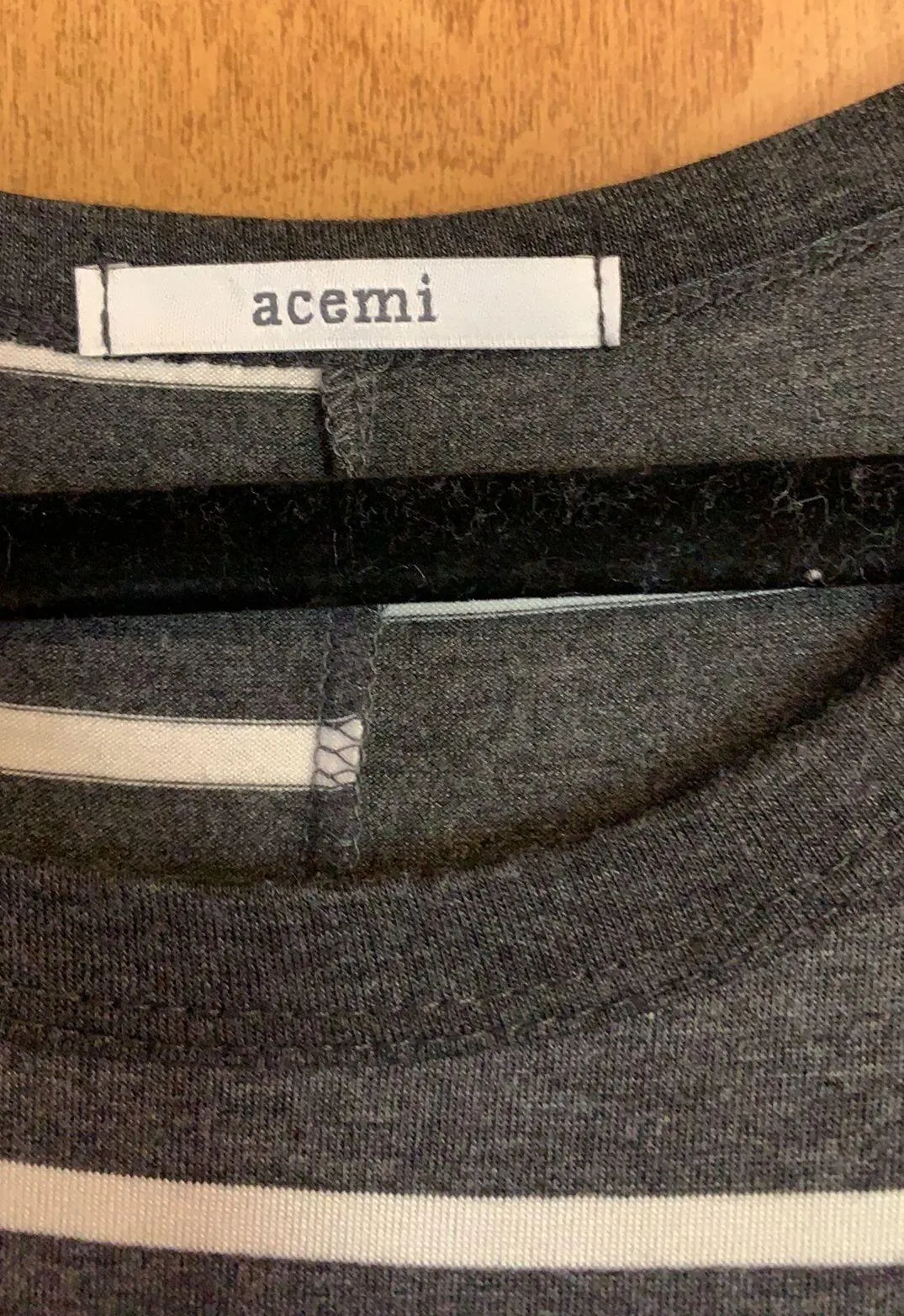 Stripped Tee Shirt Dress - Image 2