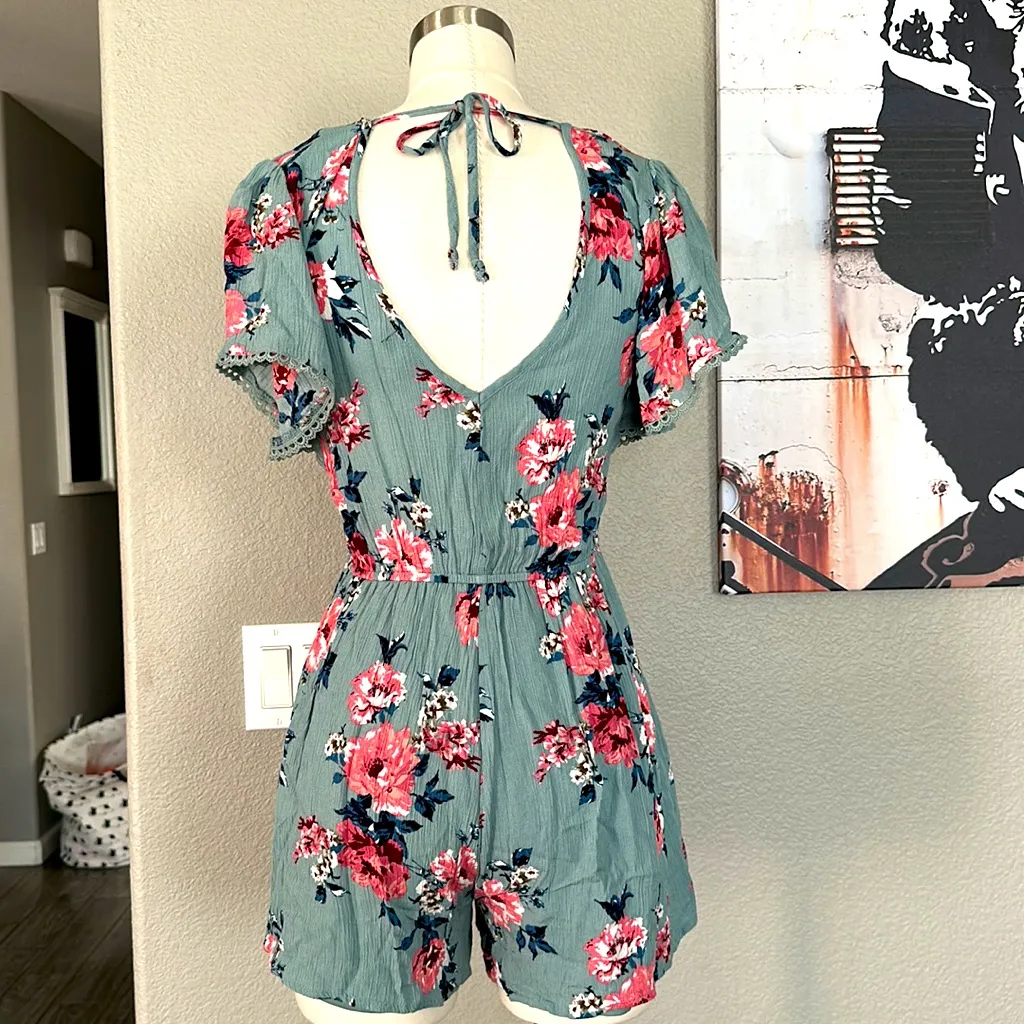 Trixxi Boho floral romper - Image 4