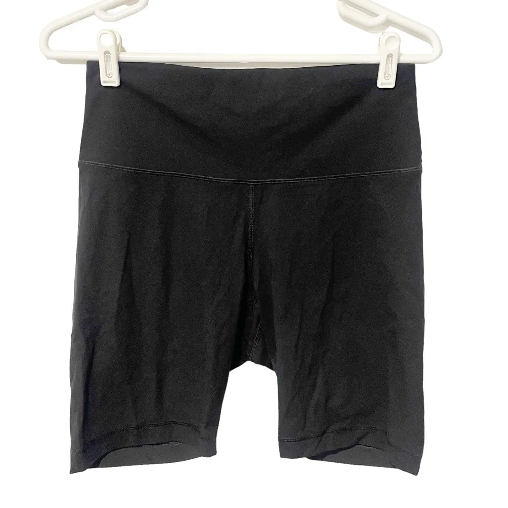 Everlane Size Medium Black The Perform Bike‎ Short Pull On Athletic Stretch - Image 2