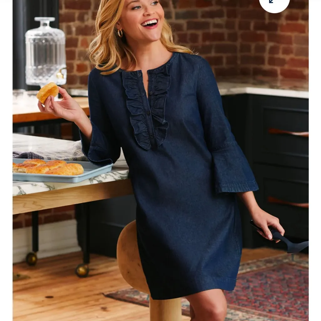 Draper James  denim dress - Image 11
