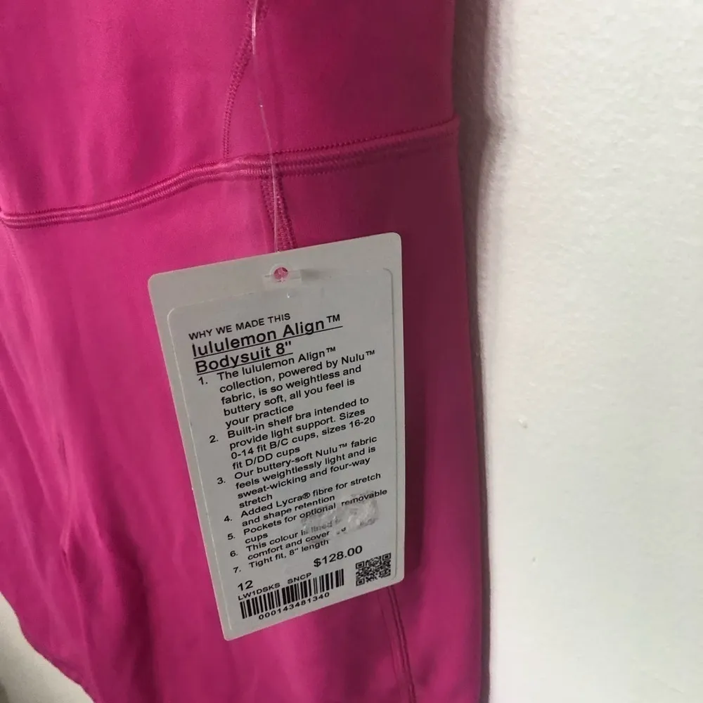 Lululemon 𝅺nwt  Align™ Bodysuit 8" - Image 8