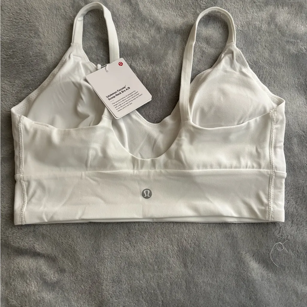 Lululemon  Athletica White Bralette - Image 3