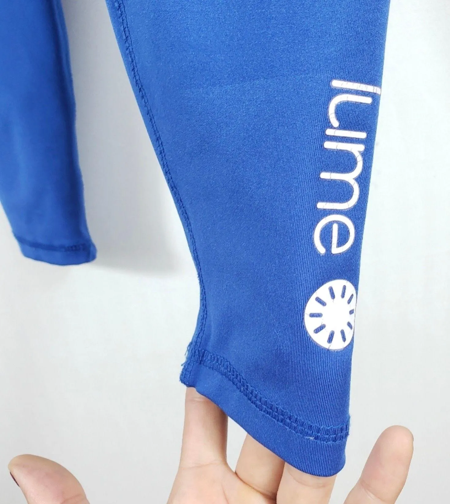Lume Smart Full Length Leggings Size S Blue - Image 4