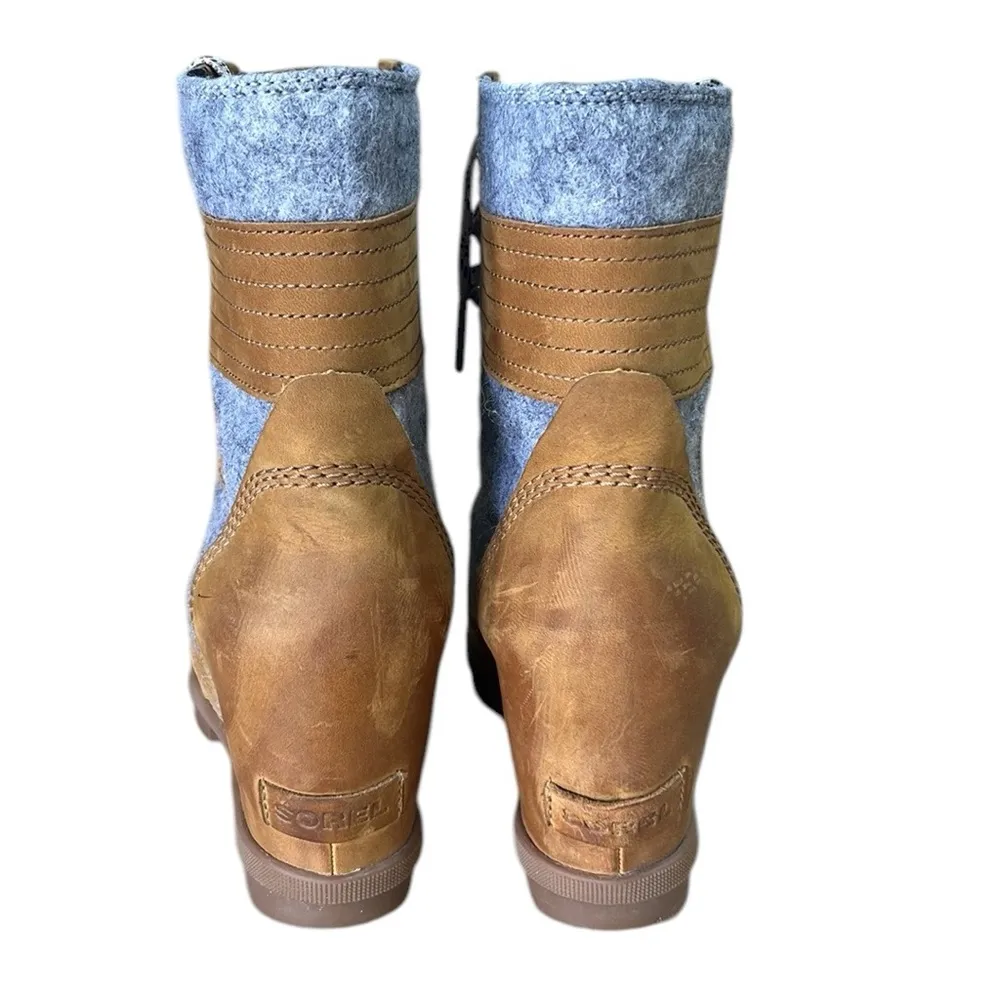Sorel Women's Joan of Arctic Wedge III Lexie Boot — Waterproof Leather Wedge - Image 6