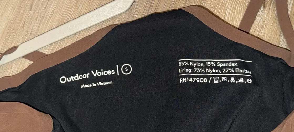 Outdoor Voices Exercise Dress in Brown - Image 4