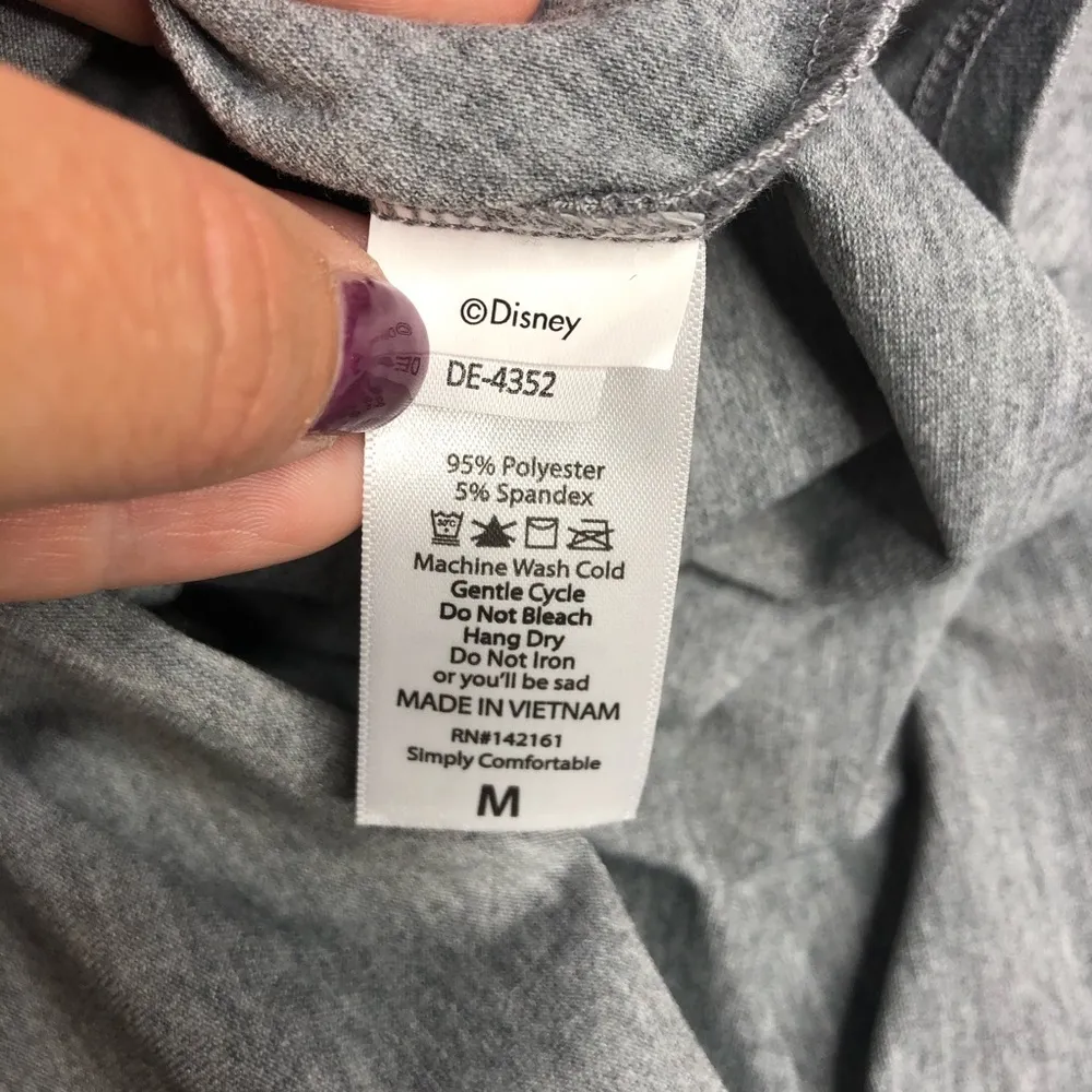 LuLaRoe Randy Tee Disney Donald Duck Burgundy - Image 9